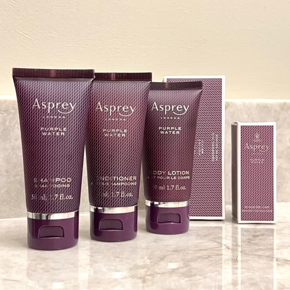 Asprey Bath & Body Asprey London Purple Water Bath Amenity Set